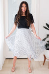 Connect the Dots Modest Tulle Skirt NeeSee's Dresses