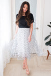 Connect the Dots Modest Tulle Skirt NeeSee's Dresses