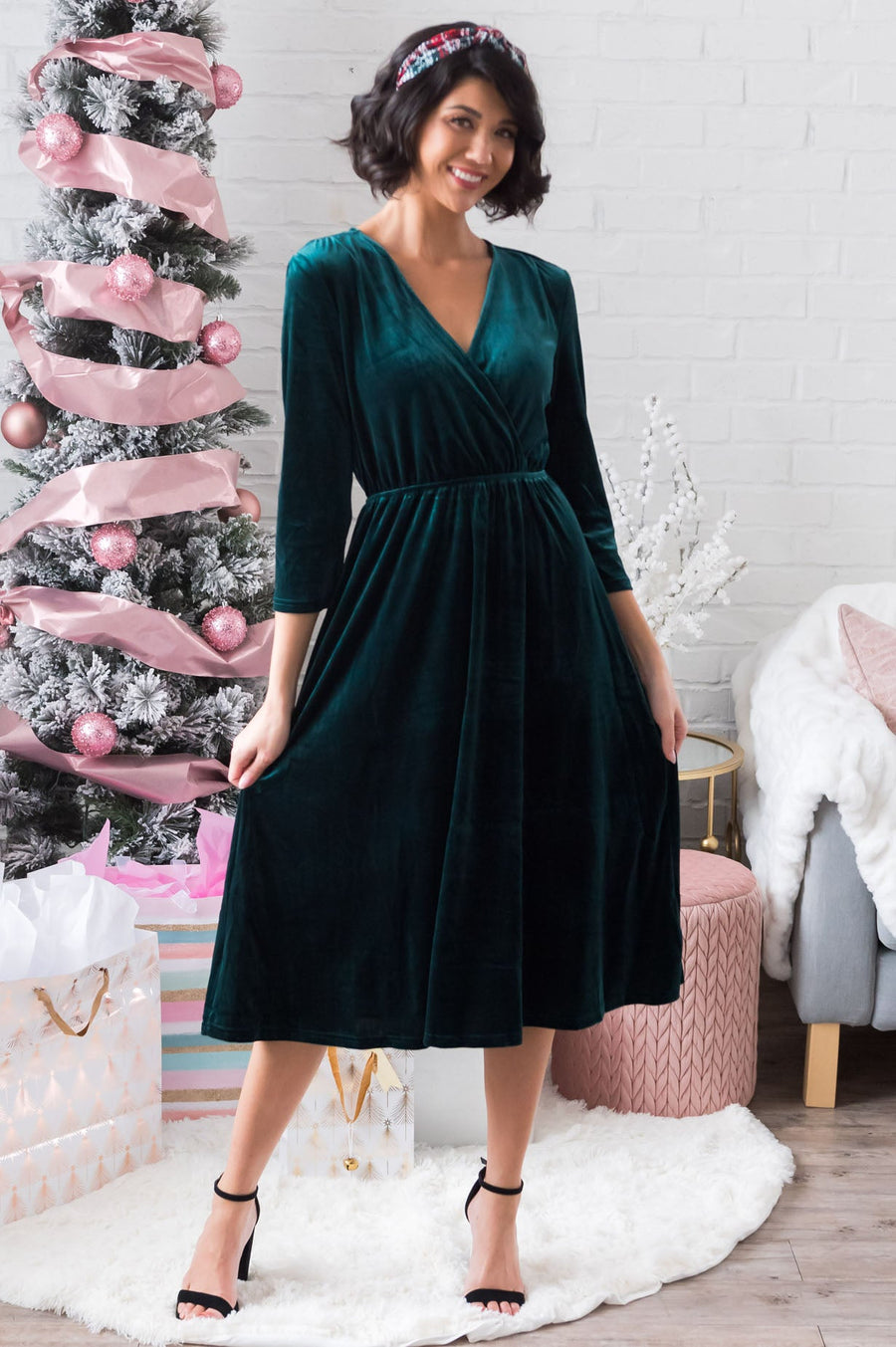 Sparkle Within Christmas Collection Tagged Evergreen - NeeSee's Dresses