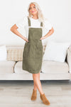 The Grayci Overall Dress Modest Dresses vendor-unknown