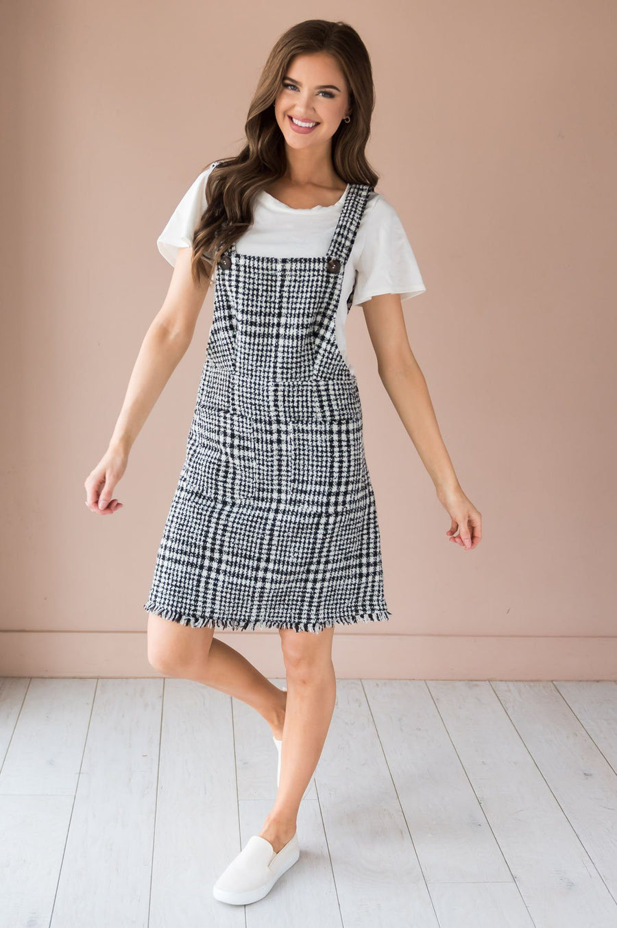 The Annabell Overall Dress Modest Dresses vendor-unknown 