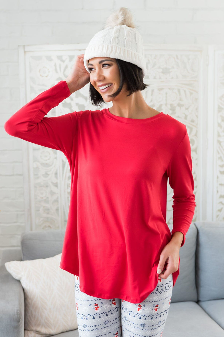 Perfect Match Modest Long Sleeve Top Modest Dresses vendor-unknown 