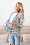 Sway me Away Terry Modest Cardigan Tops vendor-unknown