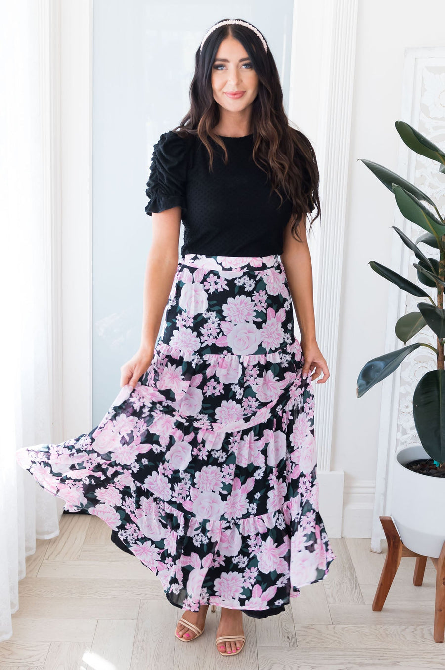 Boho Beauty Modest Maxi Skirt Skirts vendor-unknown 