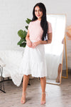 Good Impressions Modest Eyelet Skirt Modest Dresses vendor-unknown