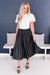 Falling For You Modest Pleat Skirt