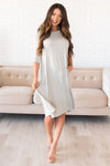 The Leah Nursing Friendly Modest Dress Modest Dresses vendor-unknown