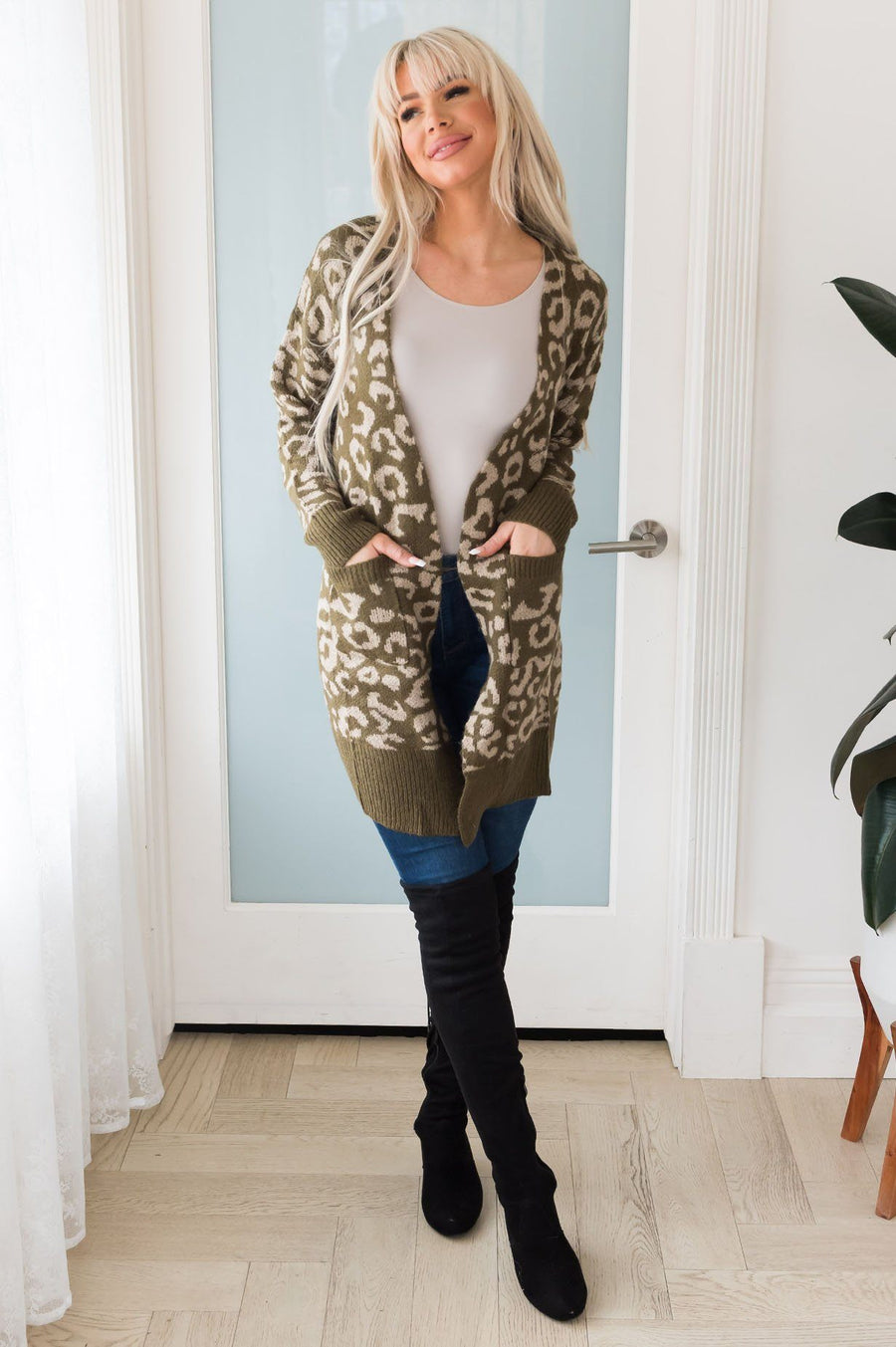 Fierce Forecast Modest Cardigan Modest Dresses vendor-unknown 