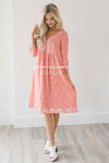 The Carla Modest Dresses vendor-unknown Coral S