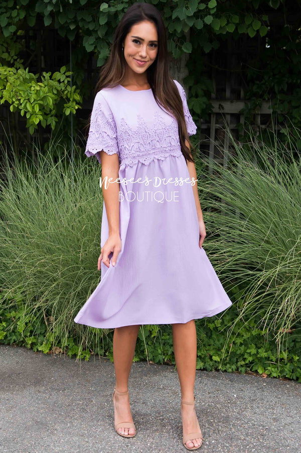 Lilac Dress Modest Dress | Best Place To Buy Modest Dress Online ...