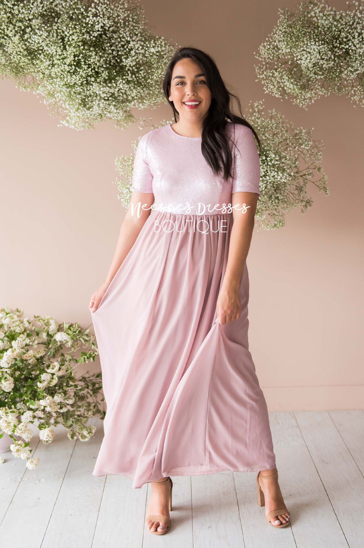 Dusty Pink Bridesmaid Dress Infinity Dress Twist Wrap Dress Prom Dress  Evening Gown Multi-way Dress - Etsy