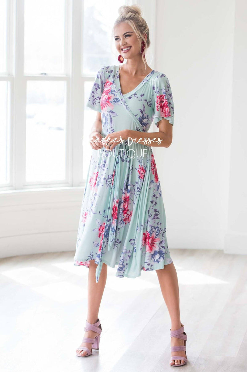 Mint Modest Church Maxi Dress | Best and Affordable Modest Boutique ...