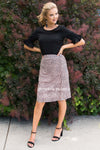 Sweet Obsession Leopard Skirt Modest Dresses vendor-unknown 