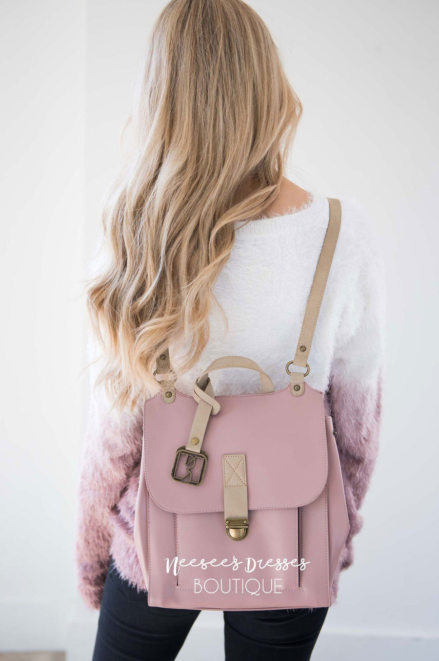 Travel Companion Dusty Pink Backpack Accessories & Shoes vendor-unknown 