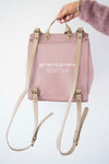 Travel Companion Dusty Pink Backpack Accessories & Shoes vendor-unknown