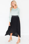 Wondrous Pleat Skirt Modest Dresses vendor-unknown