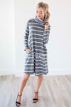 The Timber Cowl Neck Soft Sweater Dress Modest Dresses vendor-unknown 