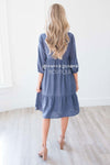 The Karen 3/4 Length Sleeves Modest Dresses vendor-unknown