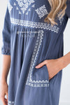 The Karen 3/4 Length Sleeves Modest Dresses vendor-unknown