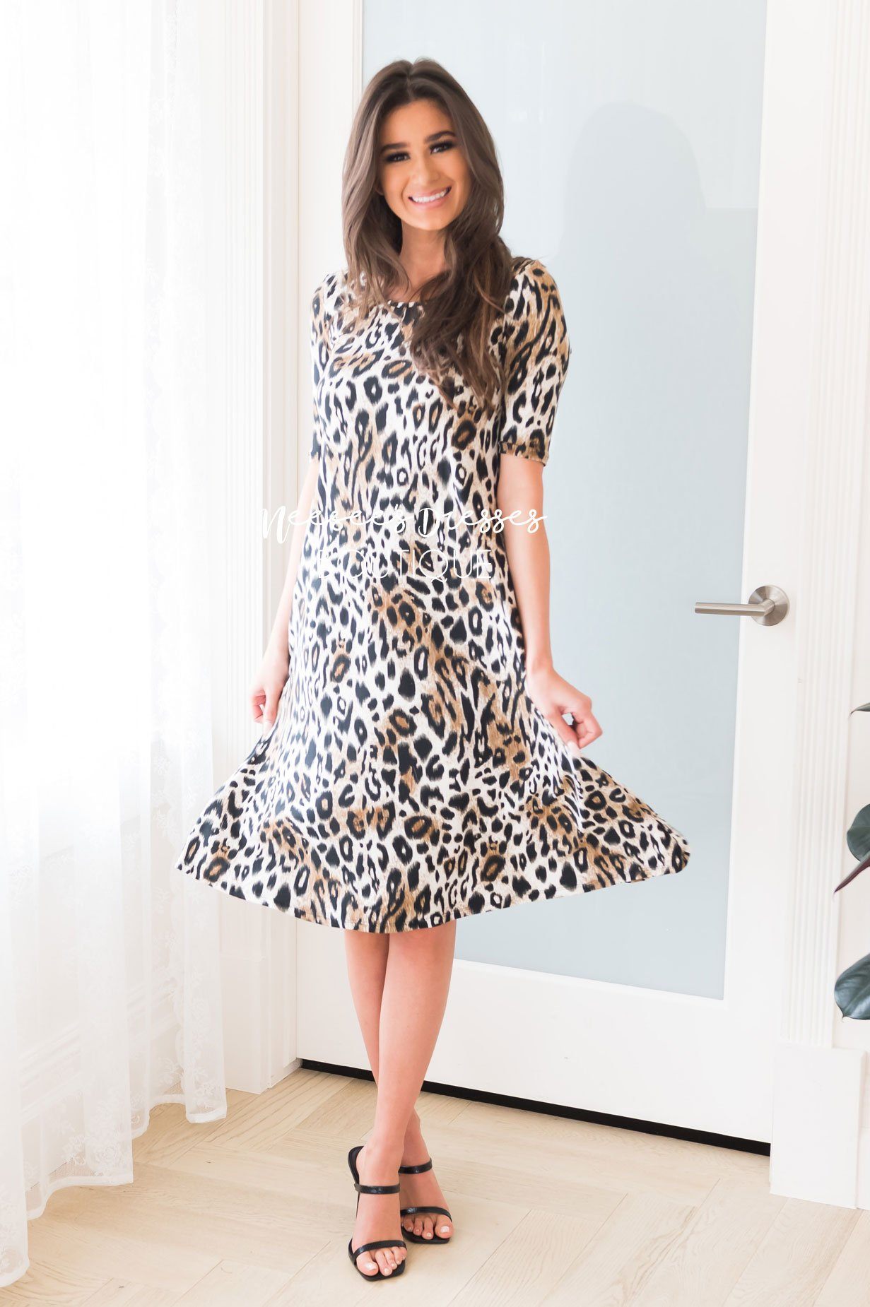 Eliza j on sale animal print dress