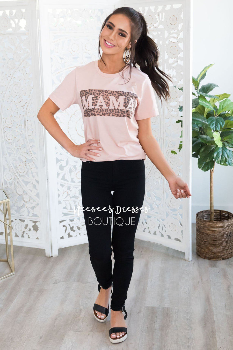 Pretty Mama Modest Tee Modest Dresses vendor-unknown 