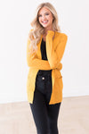 Long Distance Modest Pocket Cardigan Tops vendor-unknown